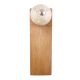 2 Pieces White Marble Ceramic Floral Door Stopper